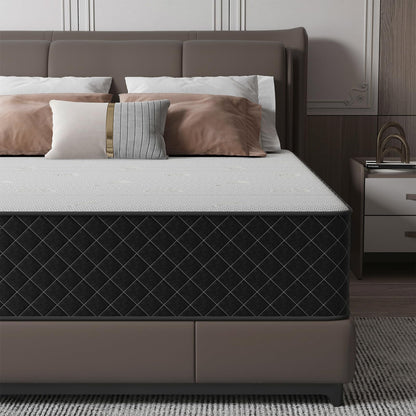 MOLPHIT Matratze 140x200cm, Höhe 25cm mit Oeko-TEX Zertifiziert, Härtegrad H3/H4, Innerspring Hybrid Memory Foam Matratze in Einer Box für ultimative Unterstützung und Druckentlastung, 140x200x25cm