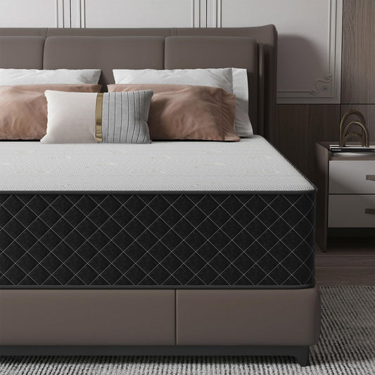 MOLPHIT Matratze 140x200cm, Höhe 25cm mit Oeko-TEX Zertifiziert, Härtegrad H3/H4, Innerspring Hybrid Memory Foam Matratze in Einer Box für ultimative Unterstützung und Druckentlastung, 140x200x25cm
