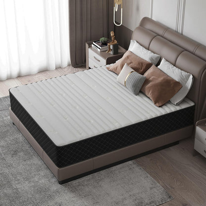 MOLPHIT Matratze 140x200cm, Höhe 25cm mit Oeko-TEX Zertifiziert, Härtegrad H3/H4, Innerspring Hybrid Memory Foam Matratze in Einer Box für ultimative Unterstützung und Druckentlastung, 140x200x25cm